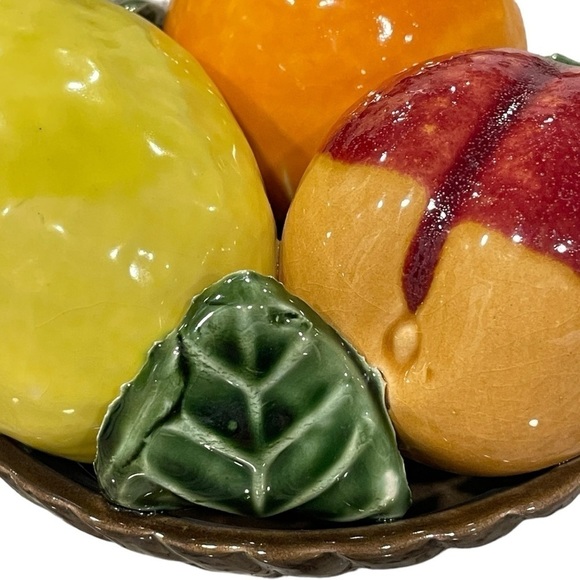 Vintage Jay Willfred Fruit Bowl Plate Home Decor 3D Ceramic Collector Portugal - Picture 8 of 15